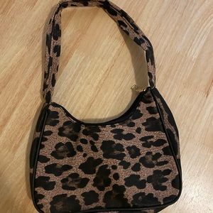 Leopard Print Shoulder Bag